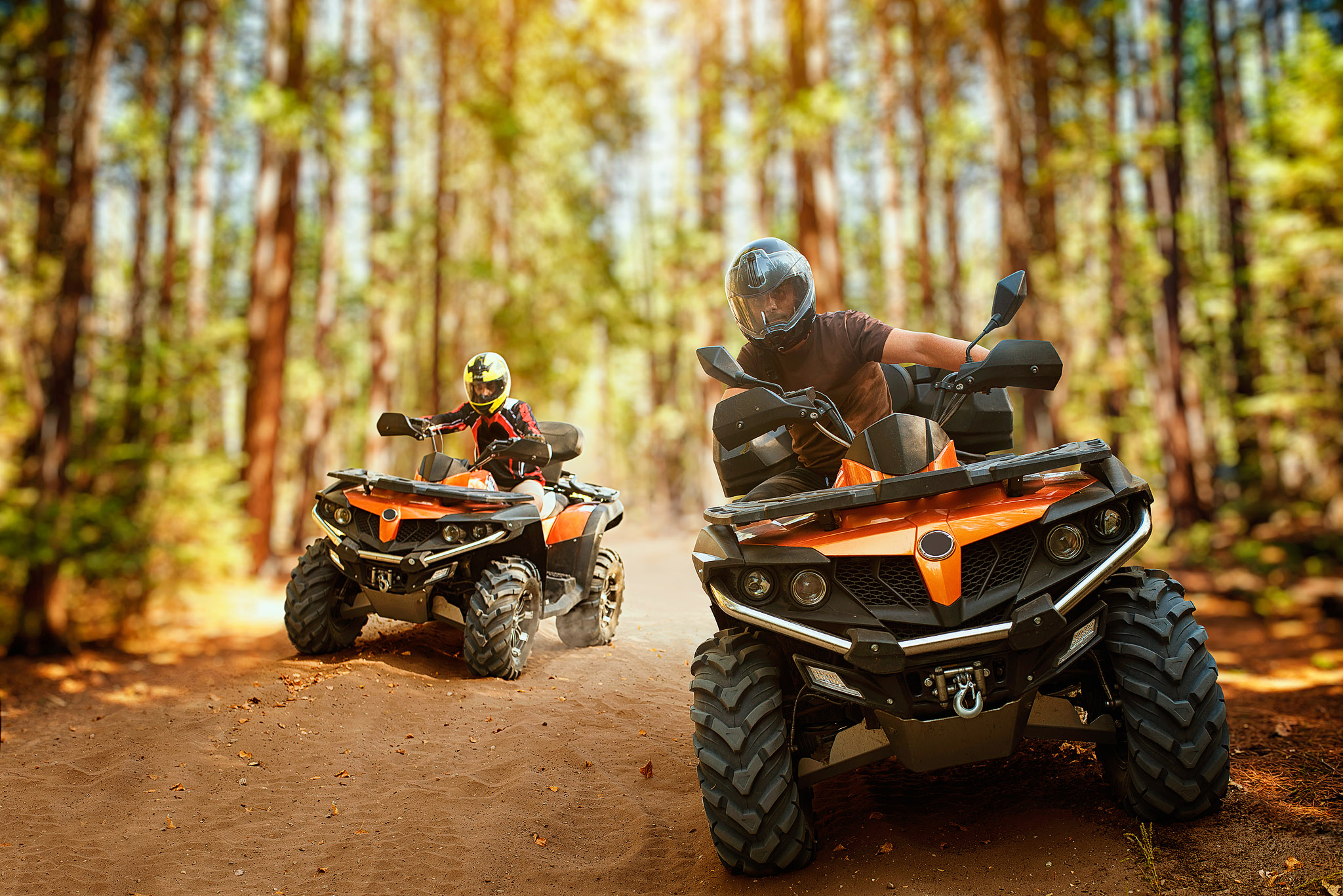 ATV riders